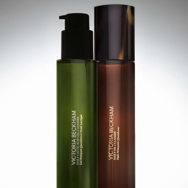 Victoria Beckham's New Cleansing Duo Is Like a Facial In a Bottle